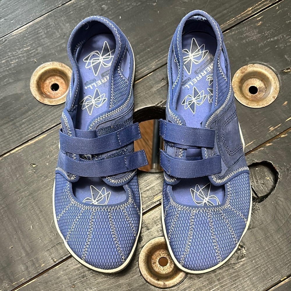 Merrell Lorelei Mary Jane Twilight Blue Athletic Shoes